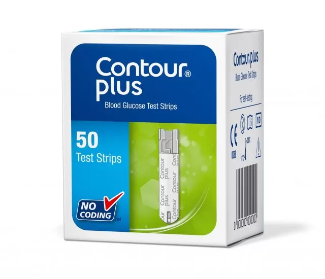 Dispozitive medicale - Teste de glicemie Contour plus * 50 bucăți, clinicafarm.ro