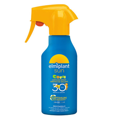 Protecție solară - Elmiplant sun SPF 30 loțiune spray pentru copii * 200 ml, clinicafarm.ro