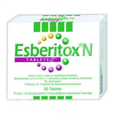 Stări gripale - Esberitox N * 60 tablete, clinicafarm.ro