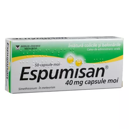 Balonare - Espumisan 40 mg * 50 capsule, clinicafarm.ro
