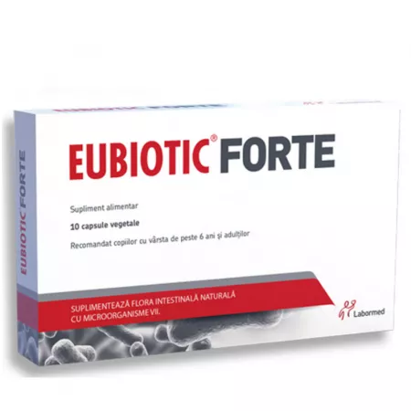 Digestie - Eubiotic forte * 10 capsule, clinicafarm.ro