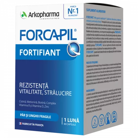 Frumusețe și îngrijire - Forcapil fortifiant * 60 capsule, clinicafarm.ro