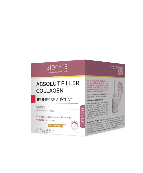 Frumusețe și îngrijire - Biocyte Filer cu colagen si acid hialuronic  Absolute Collagen Filler * 4 fiole, clinicafarm.ro