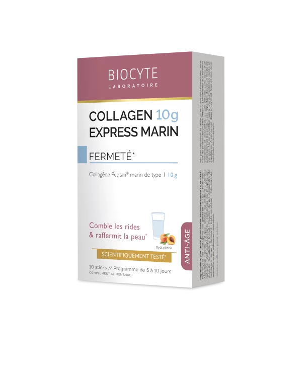 Suplimente alimentare - Biocyte Collagen Express Marin * 10 plicuri, clinicafarm.ro
