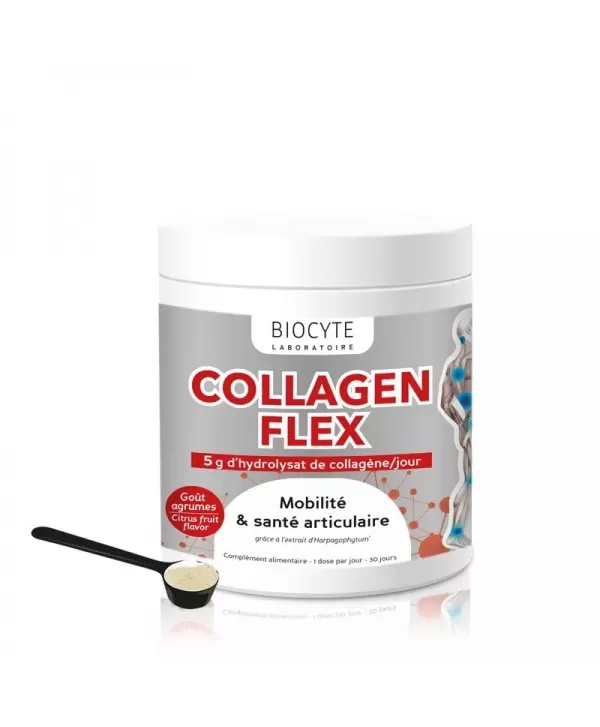 Sănătatea osteoarticulară și musculară - Biocyte Colagen hidrolizat tip 2 Collagen Flex * 240 grame, clinicafarm.ro