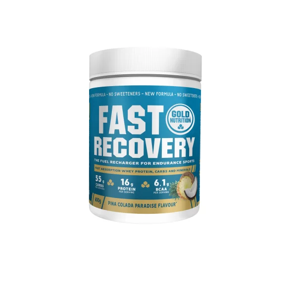 Dietă și sport - GoldNutrition fast recovery cu aromă de pina colada băutură cu conținut ridicat de proteine * 600 g, clinicafarm.ro