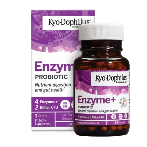Sănătatea sistemului digestiv - GoldNutrition Kyo Dophilus probiotice și enzime * 60 comprimate masticabile, clinicafarm.ro