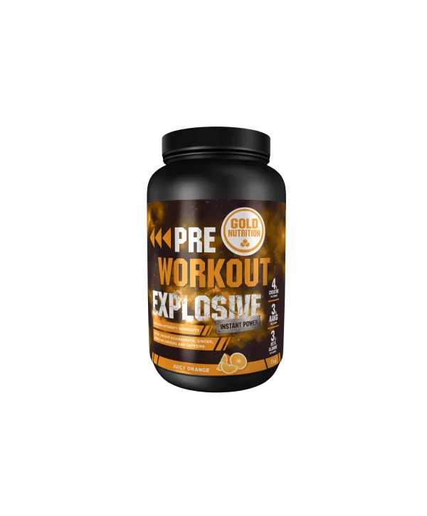 Dietă și sport - GoldNutrition pre-workout explosive cu aromă de portocale * 1 kg, clinicafarm.ro