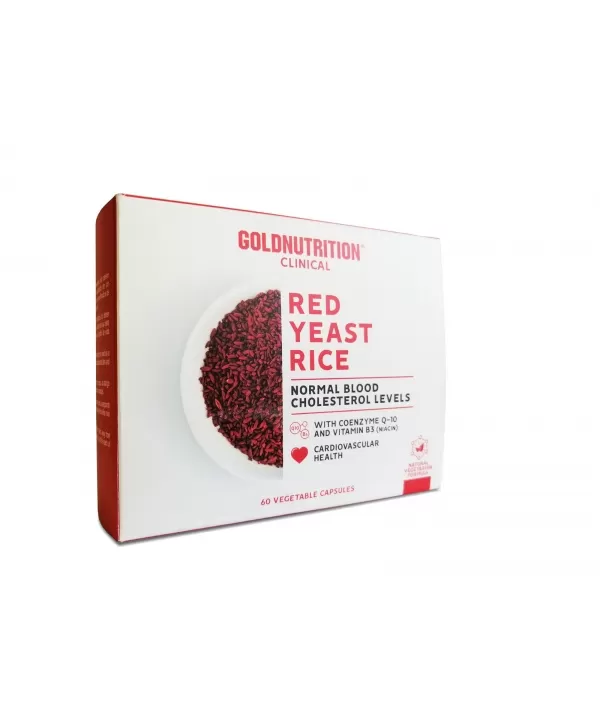 Dietă și sport - GoldNutrition clinical red yeast rice Q10 * 60 capsule vegetale, clinicafarm.ro