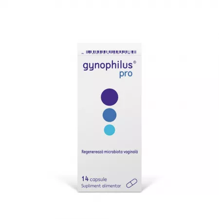 Îngrijire intimă și hemoroizi - Gynophilus Pro * 14 capsule, clinicafarm.ro