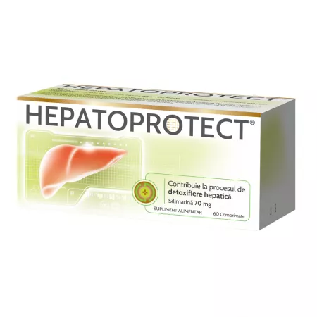 Suplimente alimentare - Hepatoprotect * 60 comprimate, clinicafarm.ro