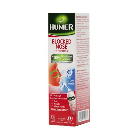 Stări gripale - Spray decongestionant Humer * 50 ml, clinicafarm.ro