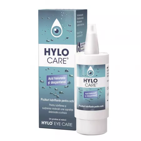 Îngrijirea ochilor - Hylo care soluție oftalmică cu acid hialuronic și dexpantenol * 10 ml, clinicafarm.ro