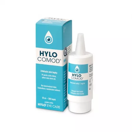 Îngrijirea ochilor - Hylo Comod picături oftalmice * 10 ml, clinicafarm.ro