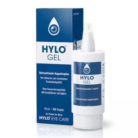 Îngrijirea ochilor - Hylo gel picături oftalmice * 10 ml, clinicafarm.ro