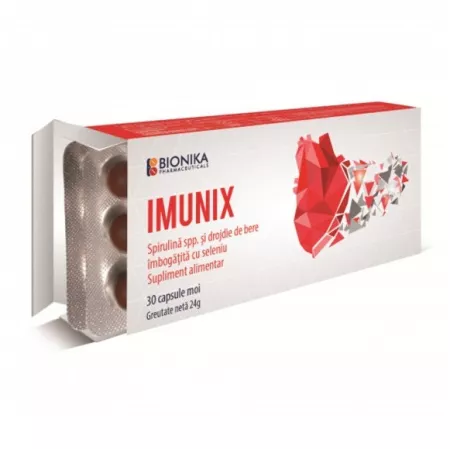 Vitamine și minerale - Imunix * 30 capsule gelatinoase, clinicafarm.ro