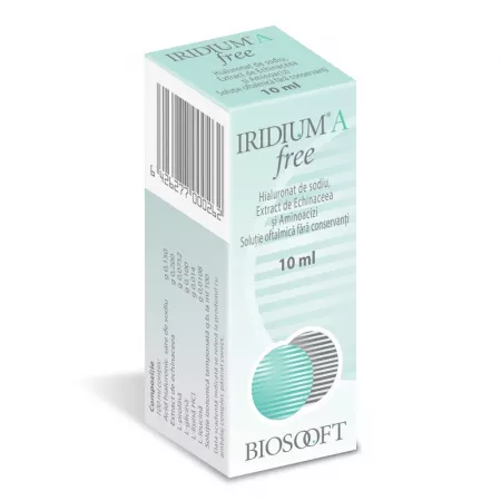 Îngrijirea ochilor - Iridium A solutie oftalmica * 10 ml, clinicafarm.ro