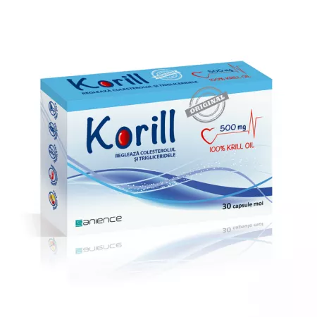 Vitamine și minerale - Korill 500 mg * 30 capsule moi, clinicafarm.ro