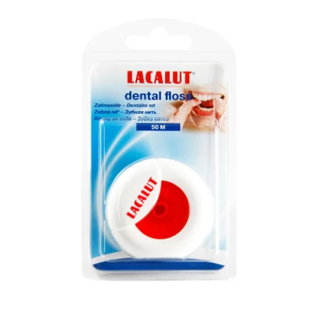 Igienă orală - Ață dentară Lacalut * 50 metrii, clinicafarm.ro