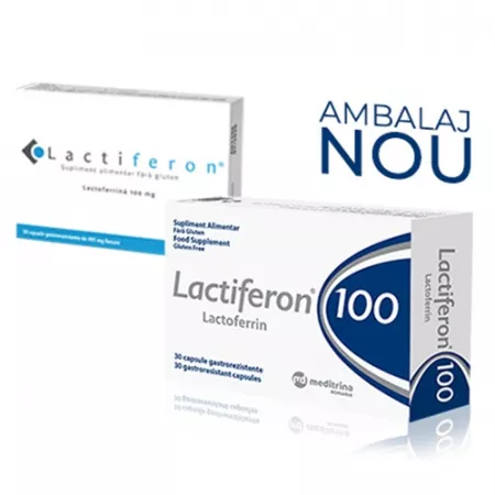 Vitamine și minerale - Lactiferon * 30 capsule, clinicafarm.ro