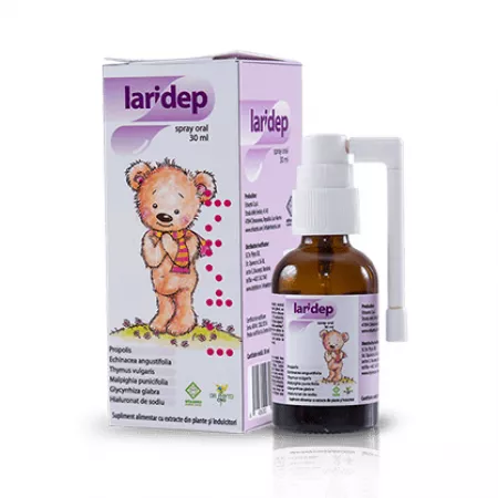 Stări gripale - Laridep spray oral * 30 ml, clinicafarm.ro