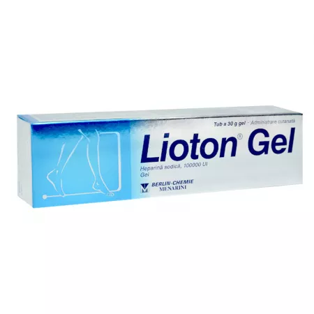 Dureri reumatice/articulații - Lioton gel 100000UI * 30 grame, clinicafarm.ro