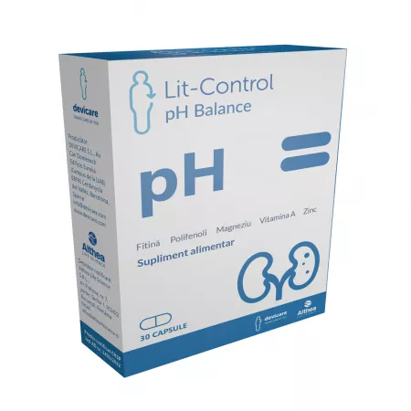 Sănătatea sistemului urinar - Lit Control PH Balance * 30 capsule, clinicafarm.ro