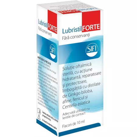 Îngrijirea ochilor - Lubristil Forte * 10 ml, clinicafarm.ro