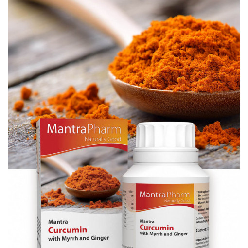 Vitamine și minerale - Mantra Curcumin Ghimbir și Smirnă * 60 capsule, clinicafarm.ro