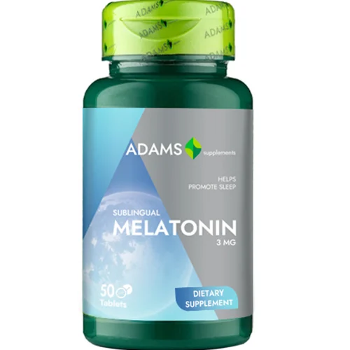 Stres și somn - Melatonina 3 mg * 100 tablete sublinguale, clinicafarm.ro