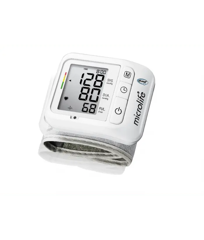 Dispozitive medicale - Tensiometru digital tip bratara Microlife Basic W1 * 1 bucata, clinicafarm.ro