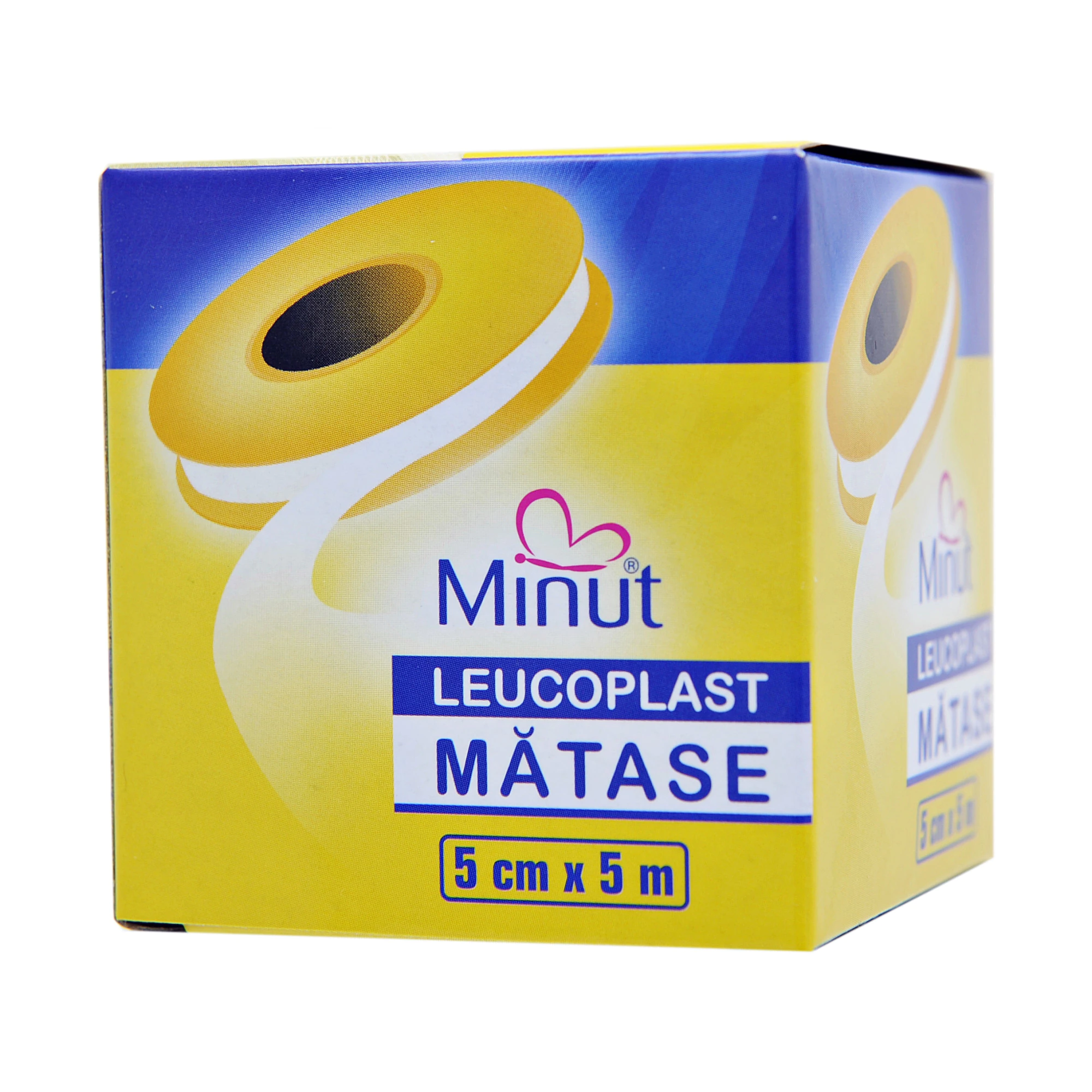 Dispozitive medicale - Leucoplast Minut mătase 5 cm x 5 m * 1 bucată, clinicafarm.ro