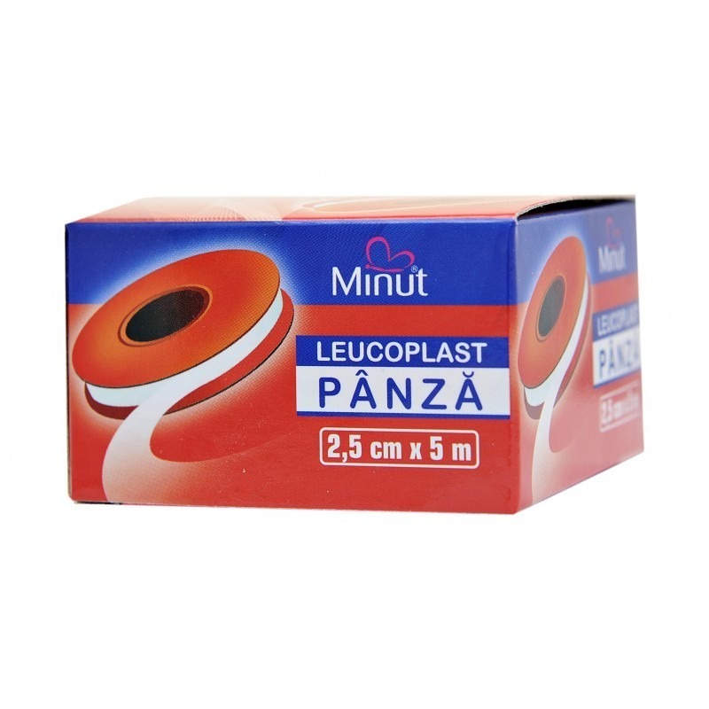 Dispozitive medicale - Leucoplast Minut pânză 2,5 cm x 5 m * 1 bucată, clinicafarm.ro