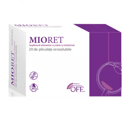 Îngrijirea ochilor - Mioret * 20 plicuri orodispensabile, clinicafarm.ro