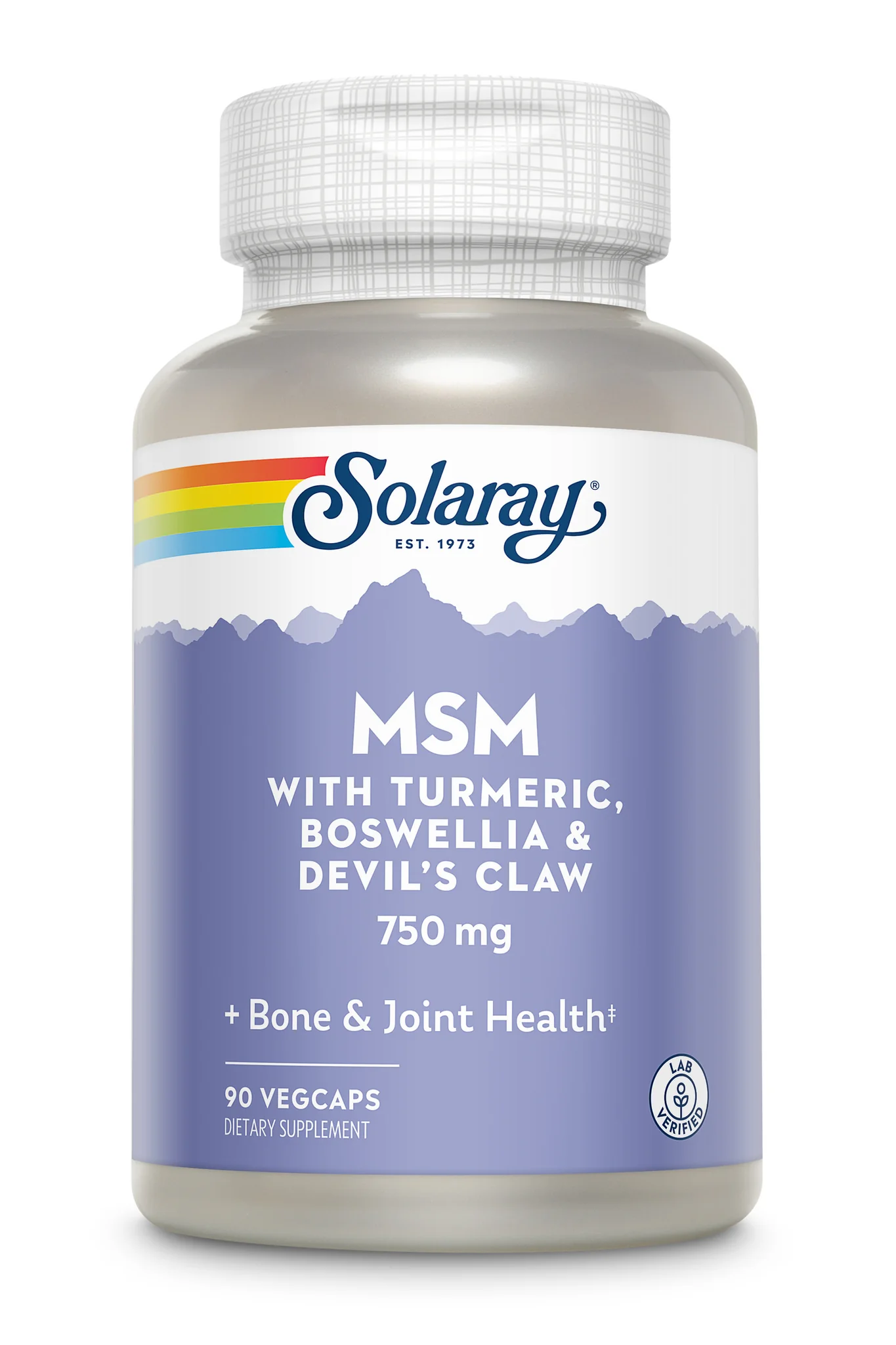 Vitamine și minerale - MSM 750 mg cu extracte din Gheara diavolului, Curcuma, Boswellia, Gheara matei * 90 capsule, clinicafarm.ro