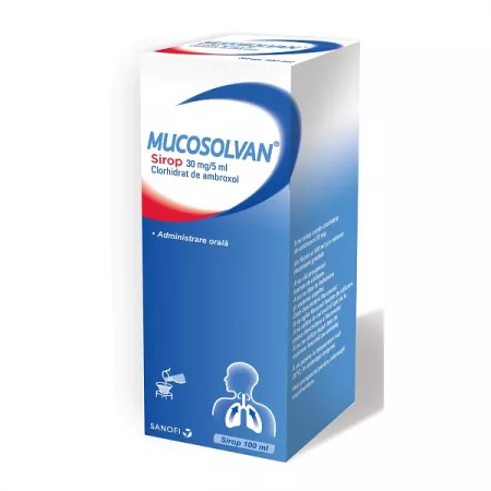 Tuse productivă - Mucosolvan 30mg/5ml sirop * 100 ml, clinicafarm.ro