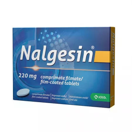 Analgezice - Nalgesin 220mg * 20cp.film, clinicafarm.ro