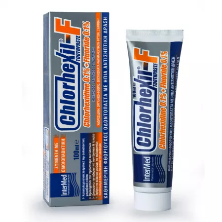 Igienă orală - Pastă de dinți Intermed Chlorhexil F * 100 ml, clinicafarm.ro