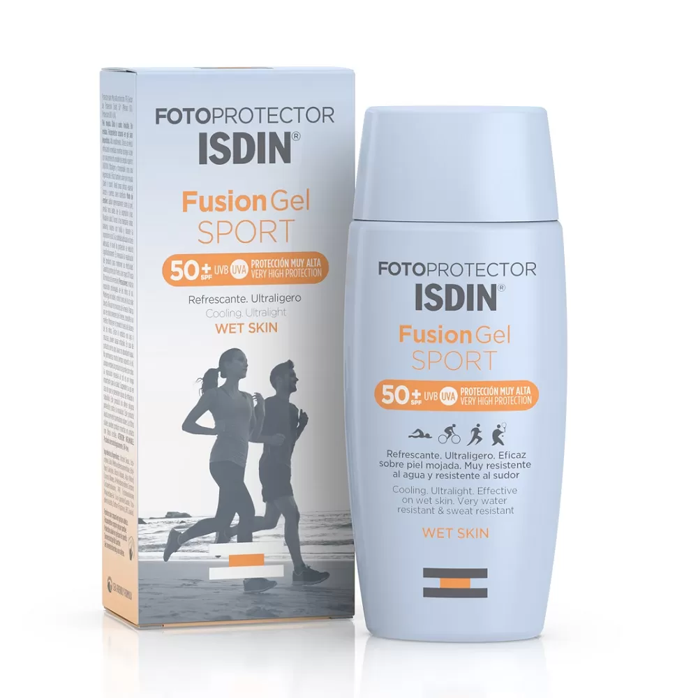 Protecție solară - ISDIN Fotoprotector Fusion gel de coprp pentru protecție solară SPF50 * 100 ml, clinicafarm.ro