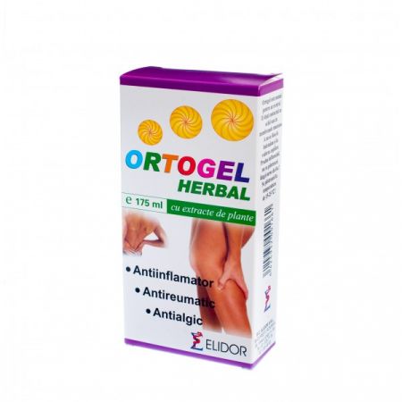 Sănătatea osteoarticulară și musculară - Orto gel Herbal cu extract de plante * 175 ml, clinicafarm.ro