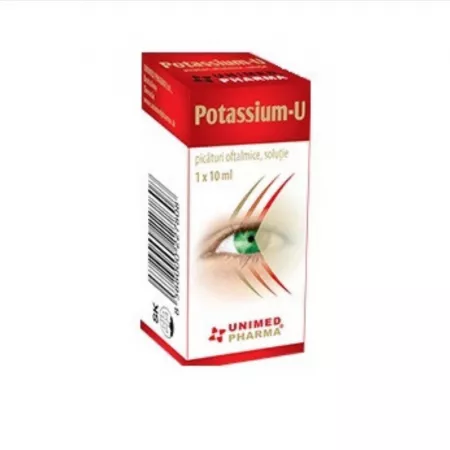 Îngrijirea ochilor - Potassium U soluție oftalmică * 10 ml, clinicafarm.ro
