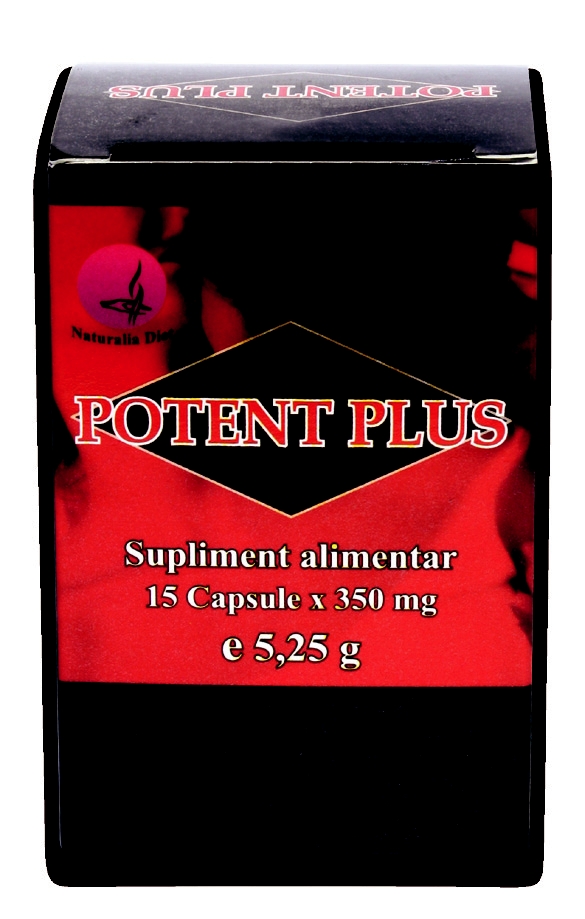 Tonice sexuale - Potent Plus * 15 capsule, clinicafarm.ro
