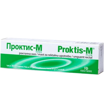 Îngrijire intimă și hemoroizi - Proktis M unguent * 30 grame, clinicafarm.ro