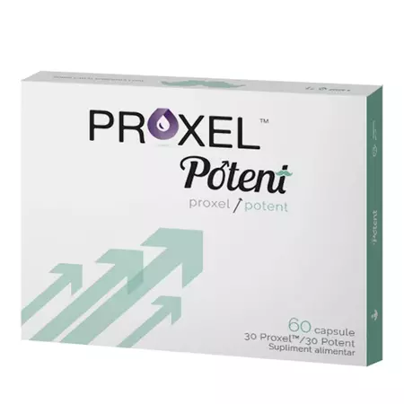 Tonice sexuale - Proxel Potent * 60 capsule, clinicafarm.ro