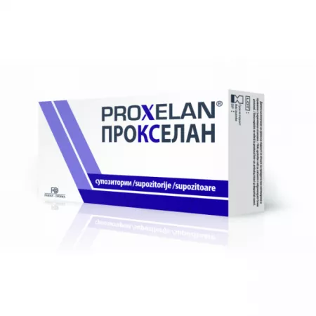 Sănătatea sistemului urinar - Proxelan 2 grame * 10 supozitoare, clinicafarm.ro
