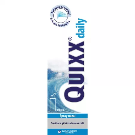 Îngrijire ORL - Spray nazal Quixx Daily * 100 ml, clinicafarm.ro