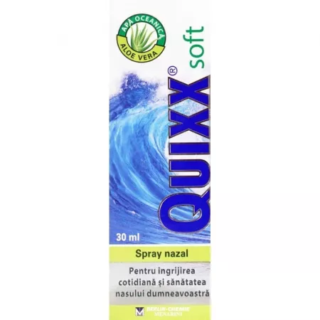 Îngrijire ORL - Quixx soft spray * 30 ml, clinicafarm.ro