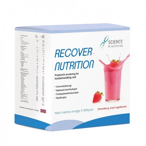 Nutriție specială - Recover Nutrition cu aromă de căpșune, 50 grame * 10 plicuri, clinicafarm.ro