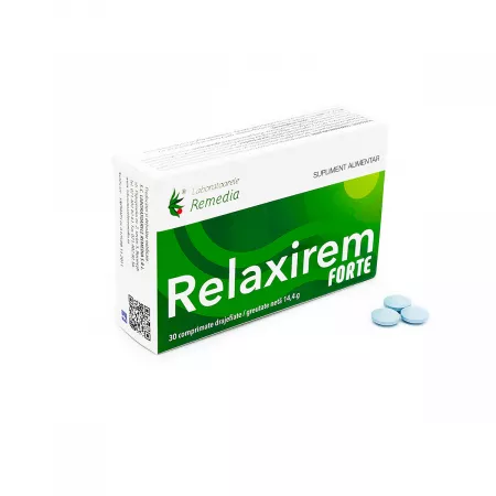 Stres și somn - Relaxirem forte * 30 capsule, clinicafarm.ro