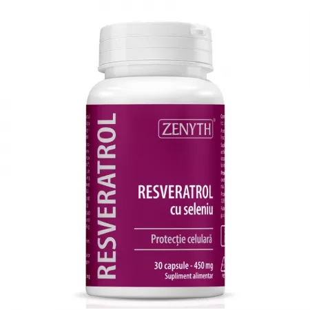 Suplimente alimentare - Resveratrol cu seleniu * 30 capsule, clinicafarm.ro